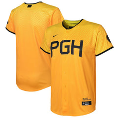 Pittsburgh Pirates Preschool City Connect Replica Jersey - Gold | Nike