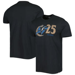 Washington Wizards '47 25th Anniversary T-Shirt - Black | 47 brand for sale