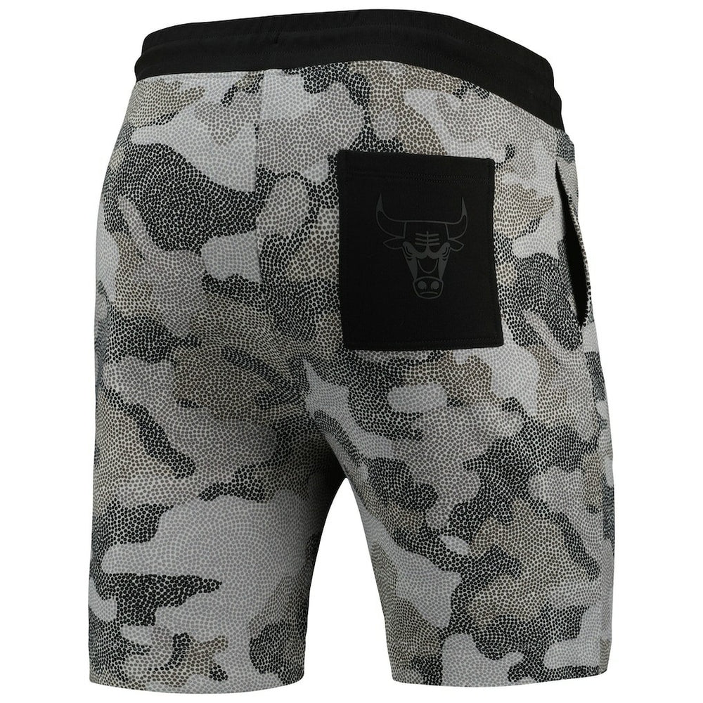 Chicago Bulls NBA x Hugo Boss Slam Camo Shorts - Black on sale