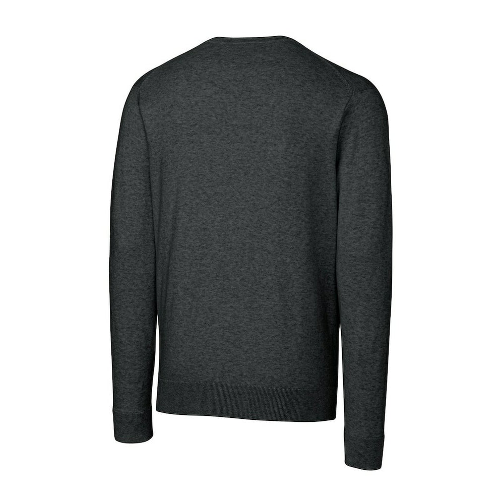 NFL New York Giants Cutter & Buck Throwback Logo Lakemont Tri-Blend Big & Tall V-Neck Pullover Sweater