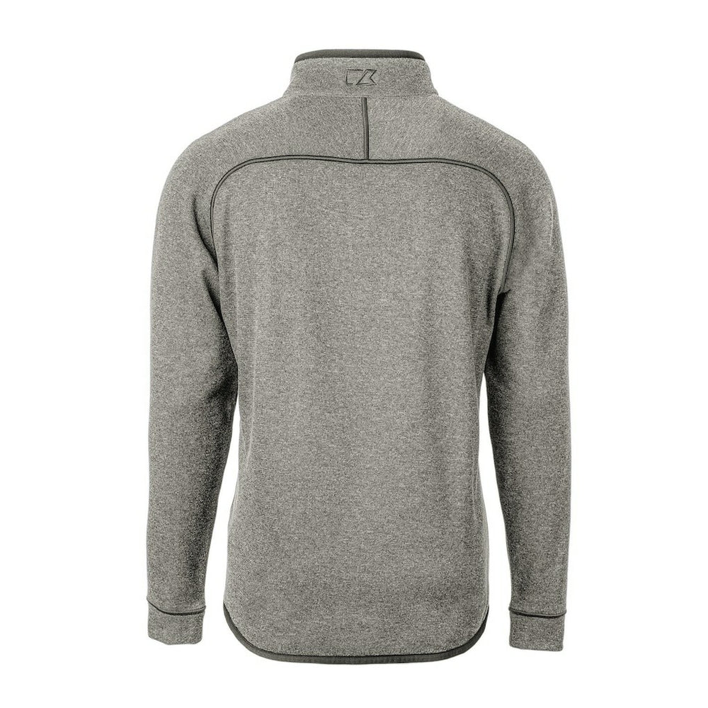 NFL Chicago Bears Cutter & Buck Mainsail Sweater-Knit Big & Tall Half-Zip Pullover Jacket