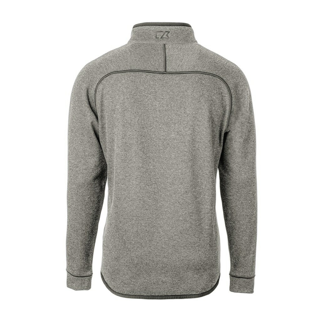 NFL Miami Dolphins Cutter & Buck Mainsail Sweater-Knit Big & Tall Half-Zip Pullover Jacket