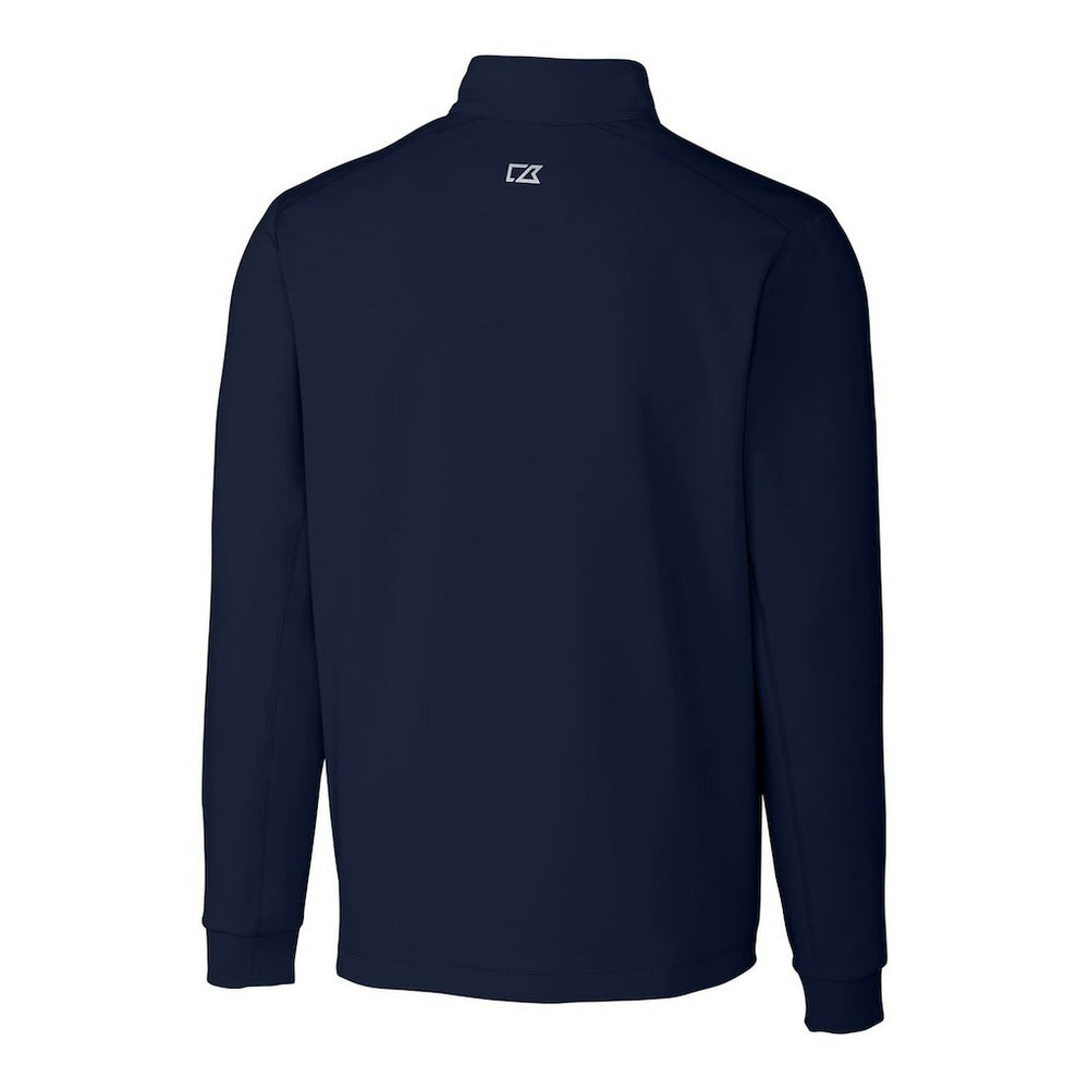 NFL Chicago Bears Cutter & Buck Throwback Logo Traverse Stretch Quarter-Zip Big & Tall Pullover Top