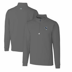 NFL Indianapolis Colts Cutter & Buck Throwback Logo Traverse Stretch Quarter-Zip Big & Tall Pullover Top
