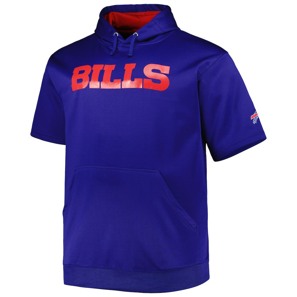 NFL Buffalo Bills Josh Allen  Big & Tall Short Sleeve Pullover Hoodie