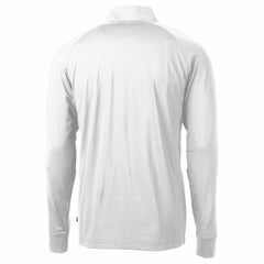 NFL Green Bay Packers Cutter & Buck Adapt Eco Knit Stretch Recycled Quarter-Zip Throwback Pullover Top