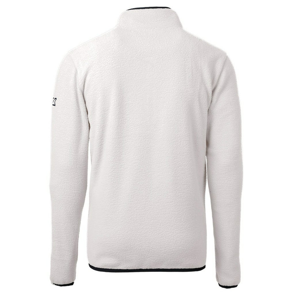 NFL Chicago Bears Cutter & Buck Throwback Eco Sherpa Fleece Quarter-Zip Pullover Jacket