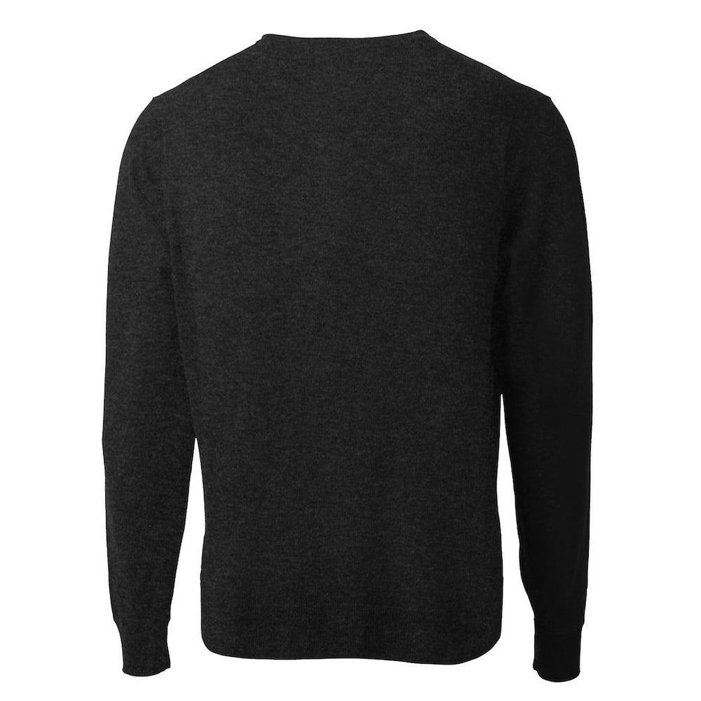 NFL San Francisco 49ers Cutter & Buck Throwback Logo Lakemont Tri-Blend V-Neck Pullover Sweater