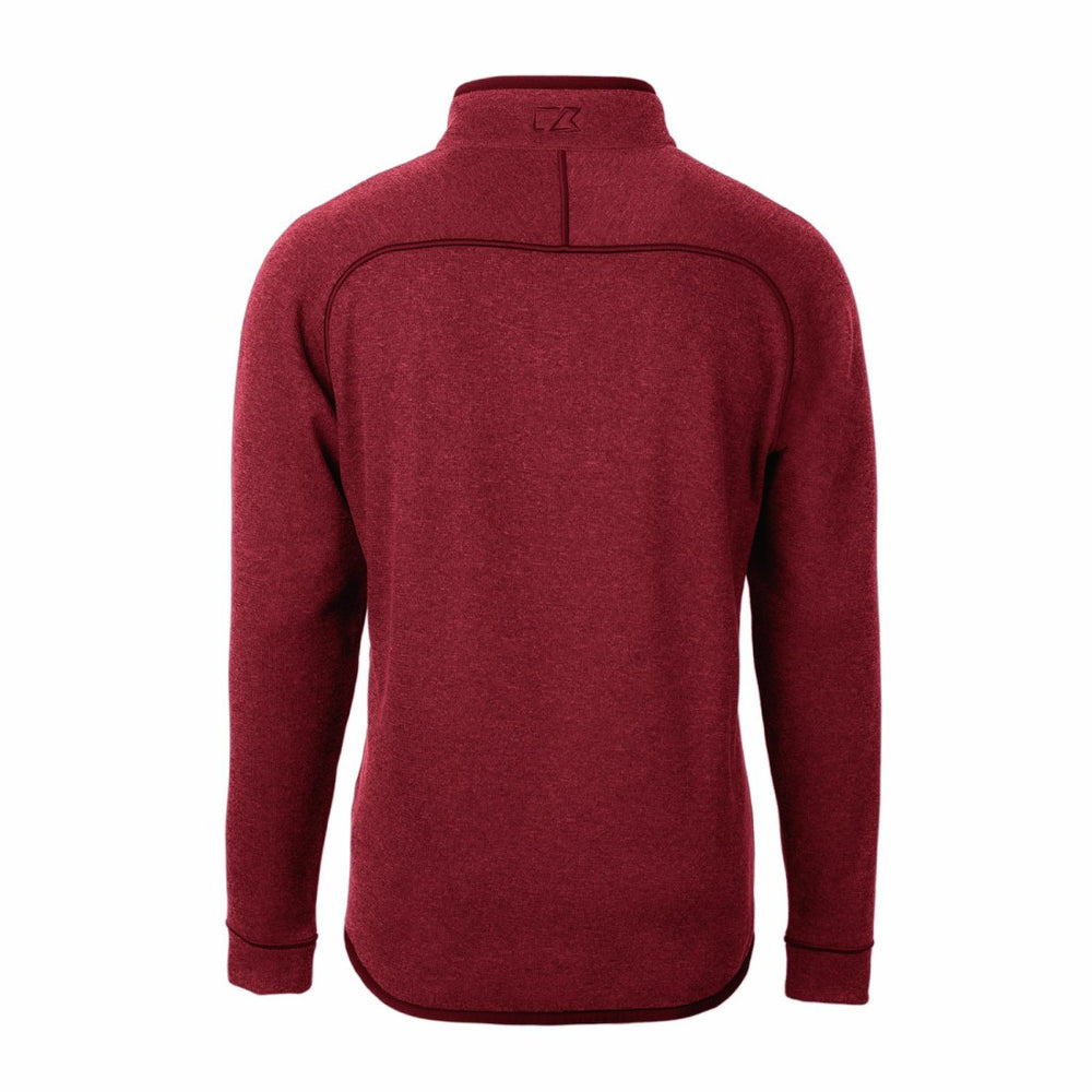 NFL Tampa Bay Buccaneers Cutter & Buck Mainsail Sweater-Knit Half-Zip Pullover Jacket