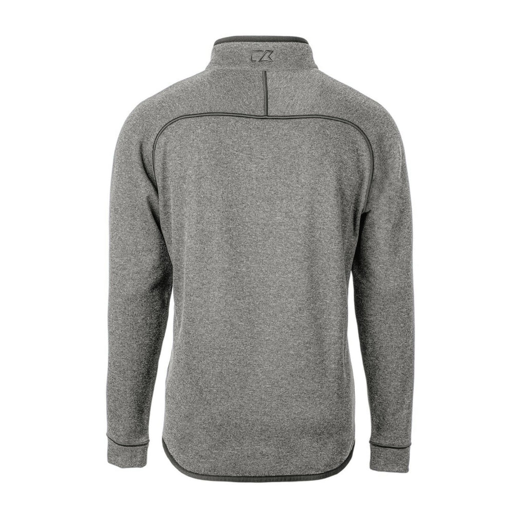 NFL Detroit Lions Cutter & Buck Throwback Logo Mainsail Sweater-Knit Half-Zip Pullover Jacket