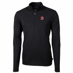 NFL Tampa Bay Buccaneers Cutter & Buck Throwback Logo Virtue Eco Pique Recycled Quarter-Zip Pullover Top