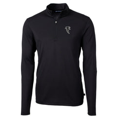 NFL Atlanta Falcons Cutter & Buck Throwback Logo Virtue Eco Pique Recycled Quarter-Zip Pullover Top