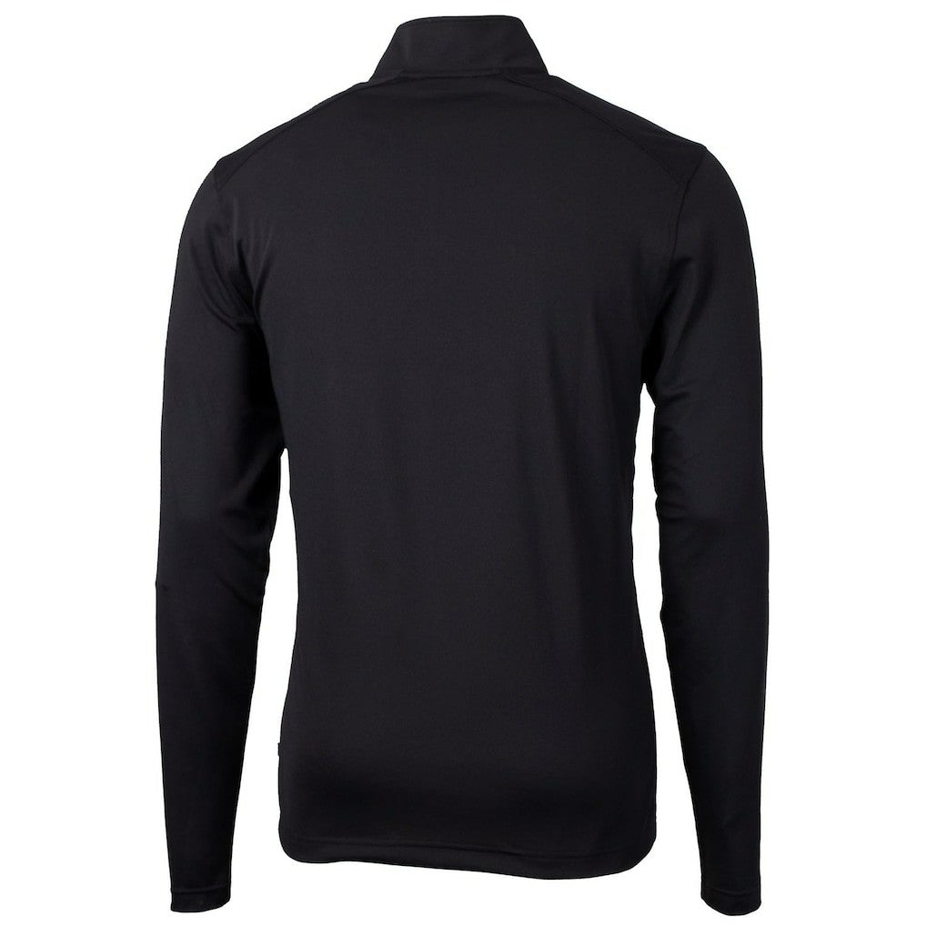NFL San Francisco 49ers Cutter & Buck Throwback Logo Virtue Eco Pique Recycled Quarter-Zip Pullover Top
