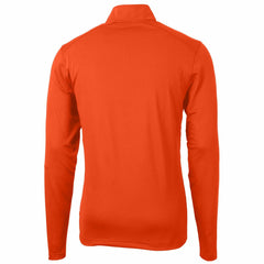 NFL Tampa Bay Buccaneers Cutter & Buck Throwback Logo Virtue Eco Pique Recycled Quarter-Zip Pullover Top