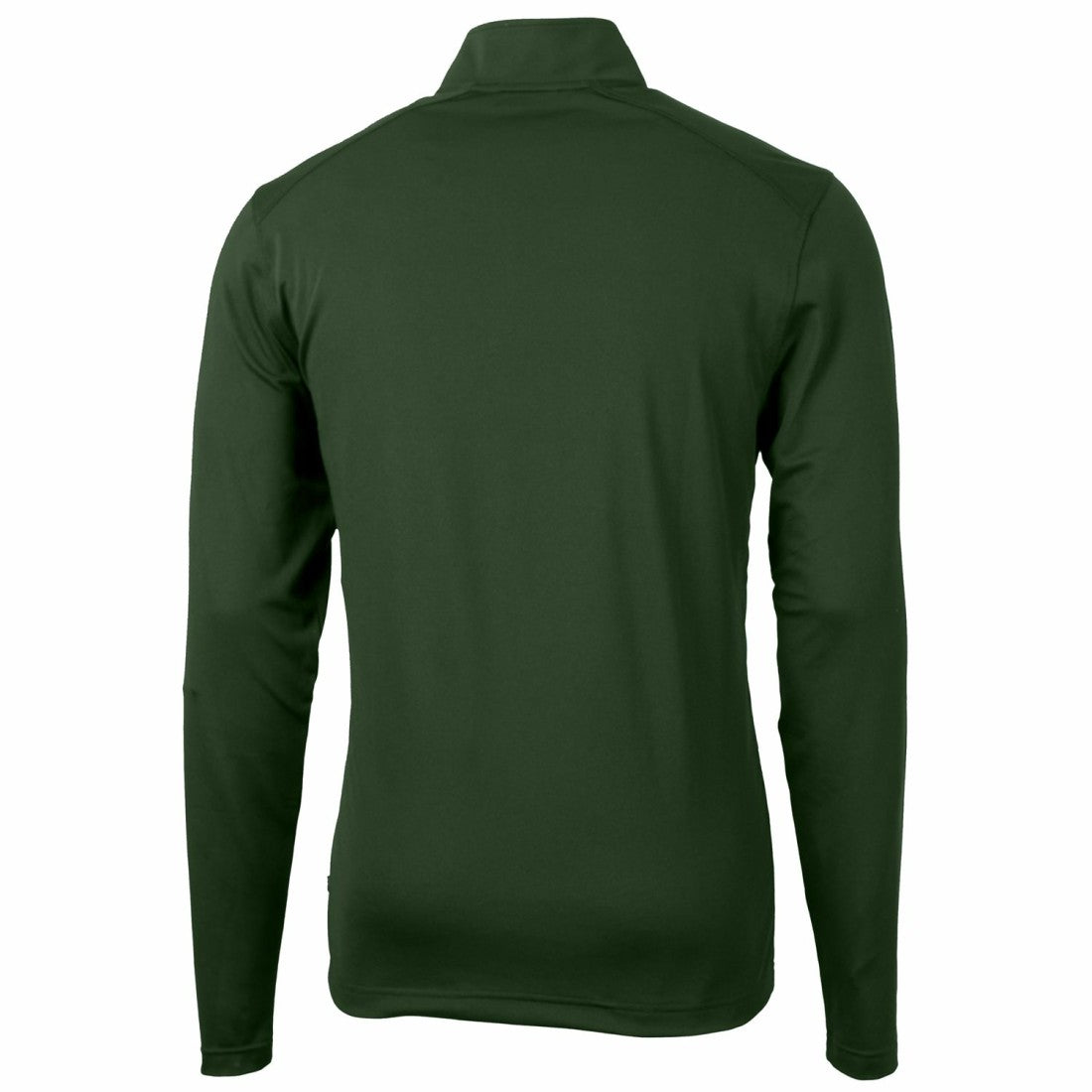 NFL Green Bay Packers Cutter & Buck Throwback Logo Virtue Eco Pique Recycled Quarter-Zip Pullover Top