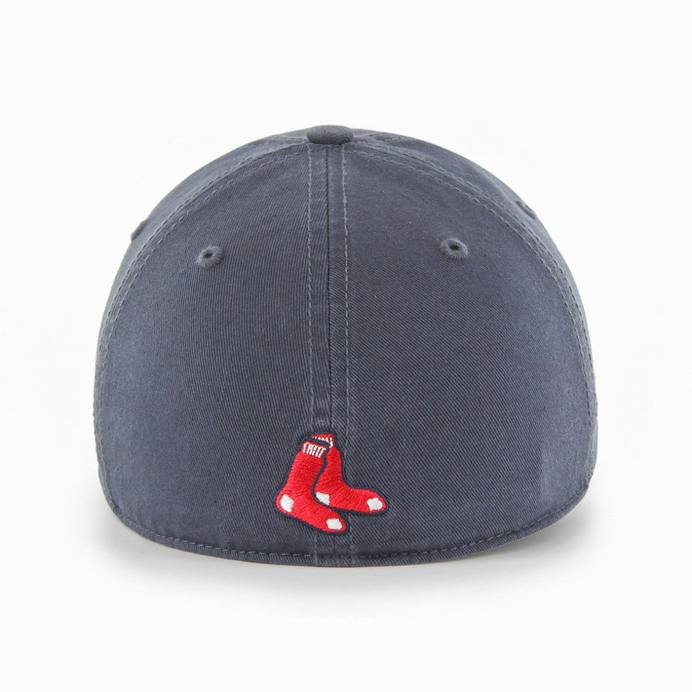 Boston Red Sox Primary Team Logo David Ortiz #34 Fitted Franchise Hat - Blue | 47 brand
