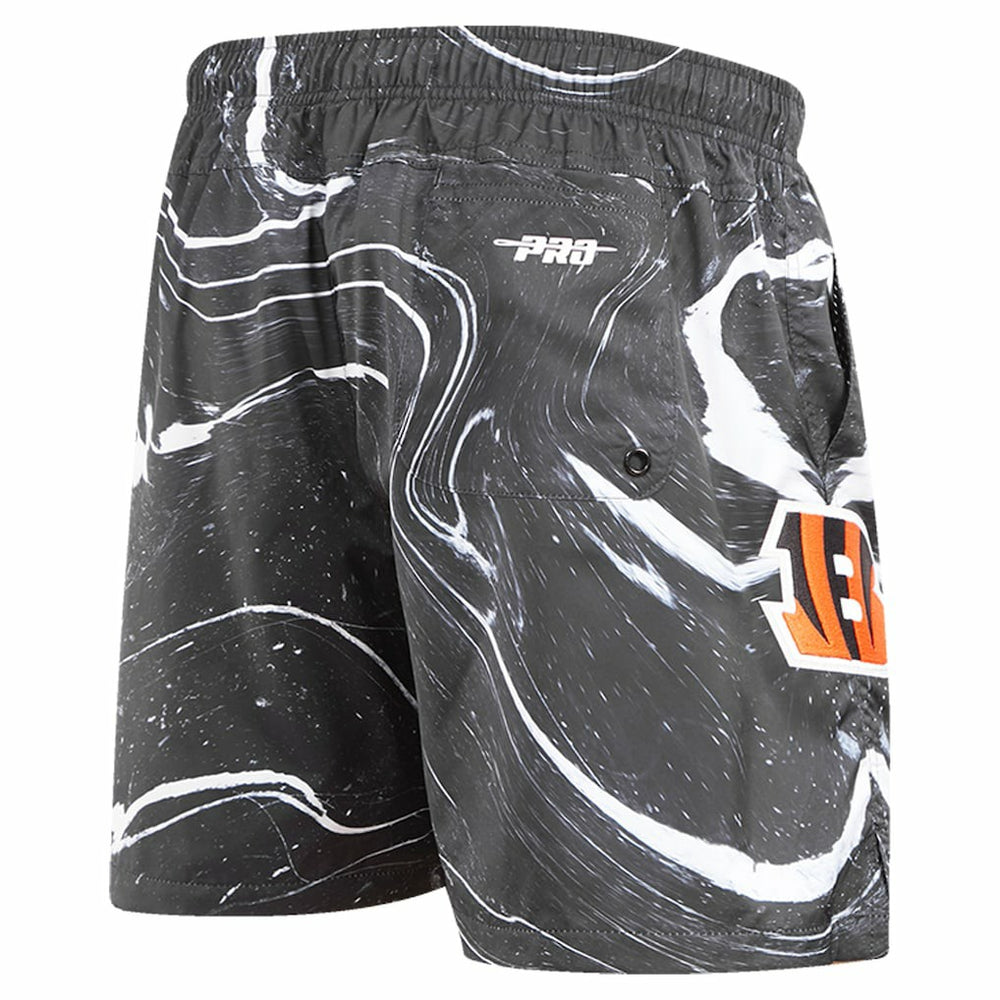 NFL Cincinnati Bengals Pro Standard Allover Marble Print Shorts
