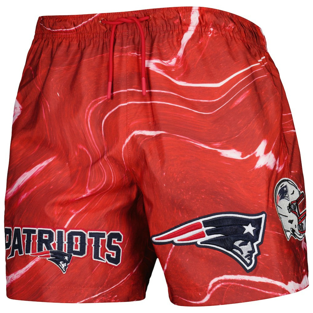 NFL New England Patriots Pro Standard Allover Marble Print Shorts