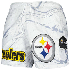 NFL Pittsburgh Steelers Pro Standard Allover Marble Print Shorts
