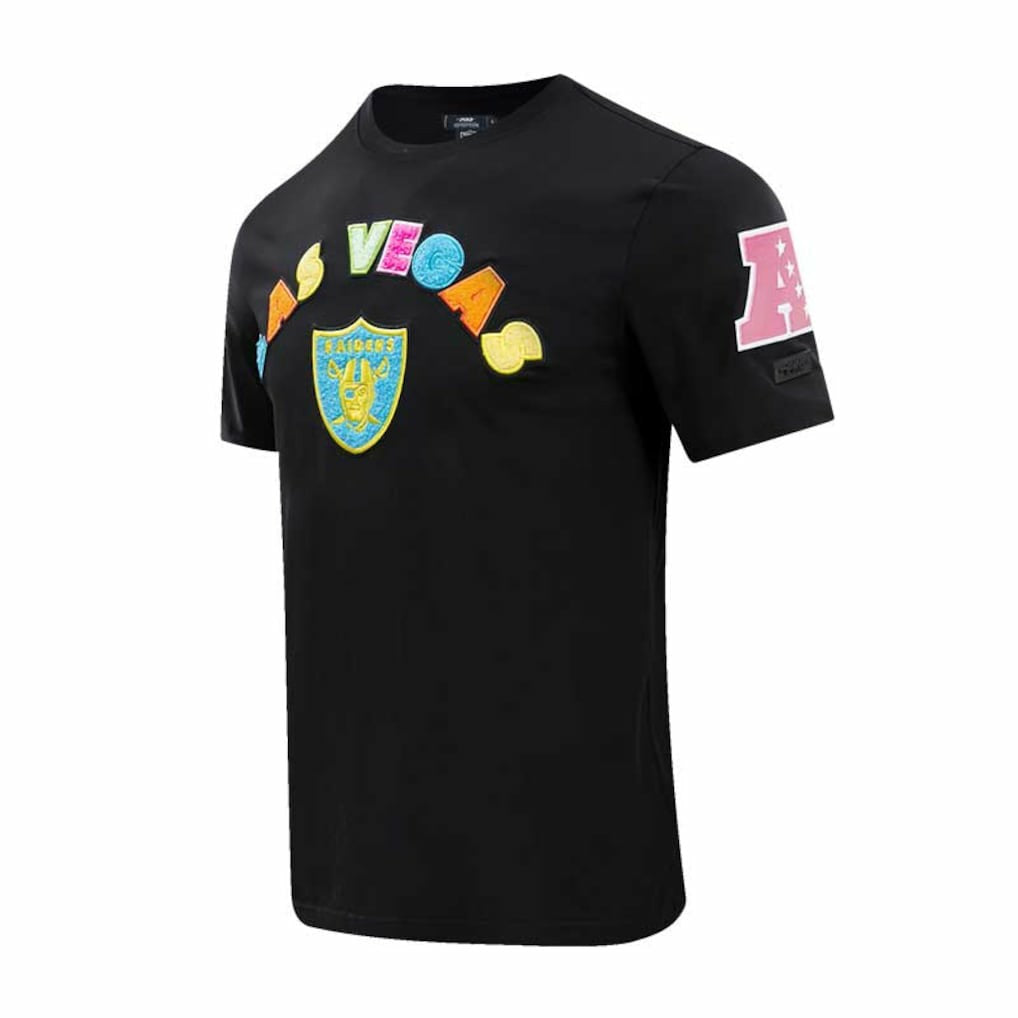 NFL Las Vegas Raiders Pro Standard Neon Graphic T-Shirt