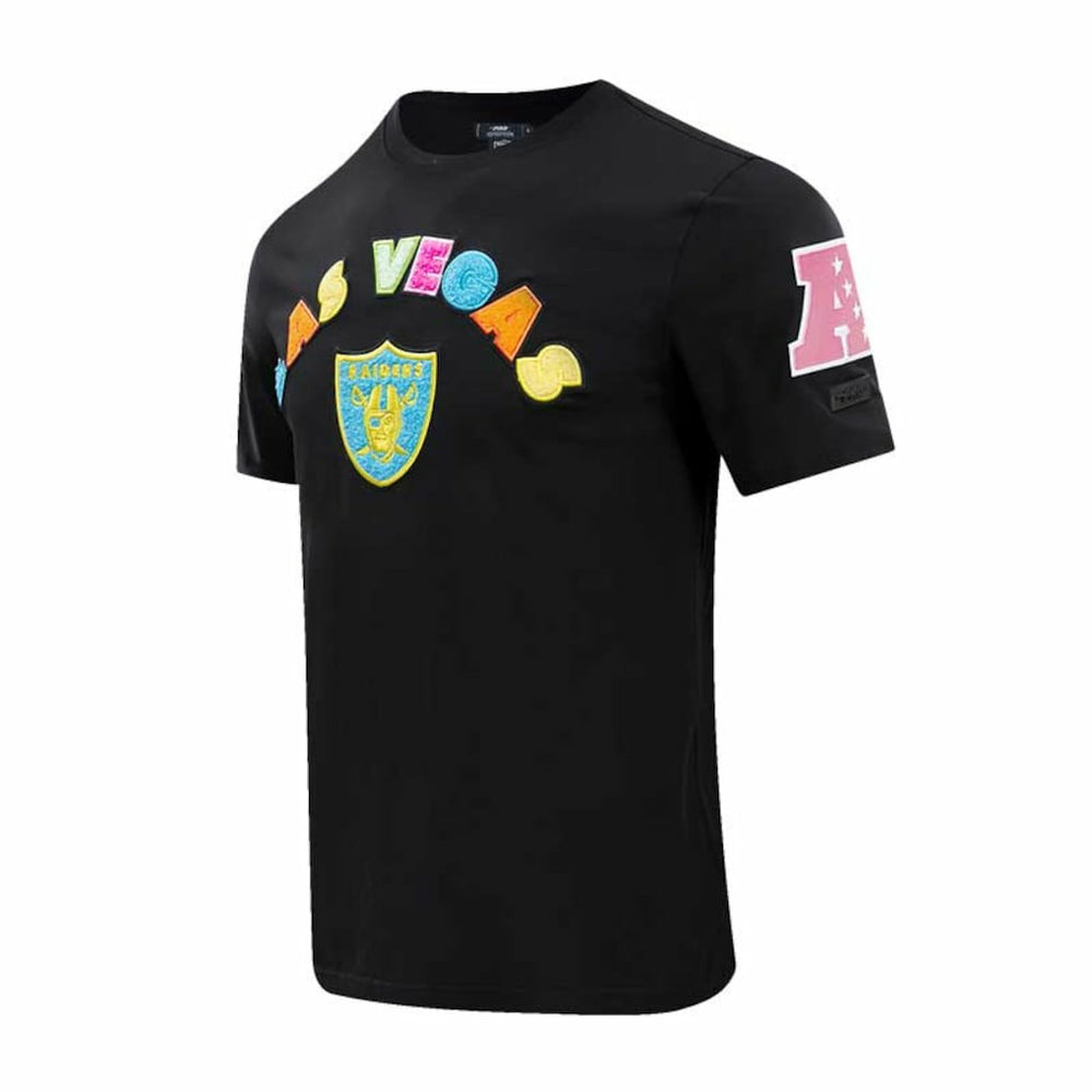 NFL Las Vegas Raiders Pro Standard Neon Graphic T-Shirt