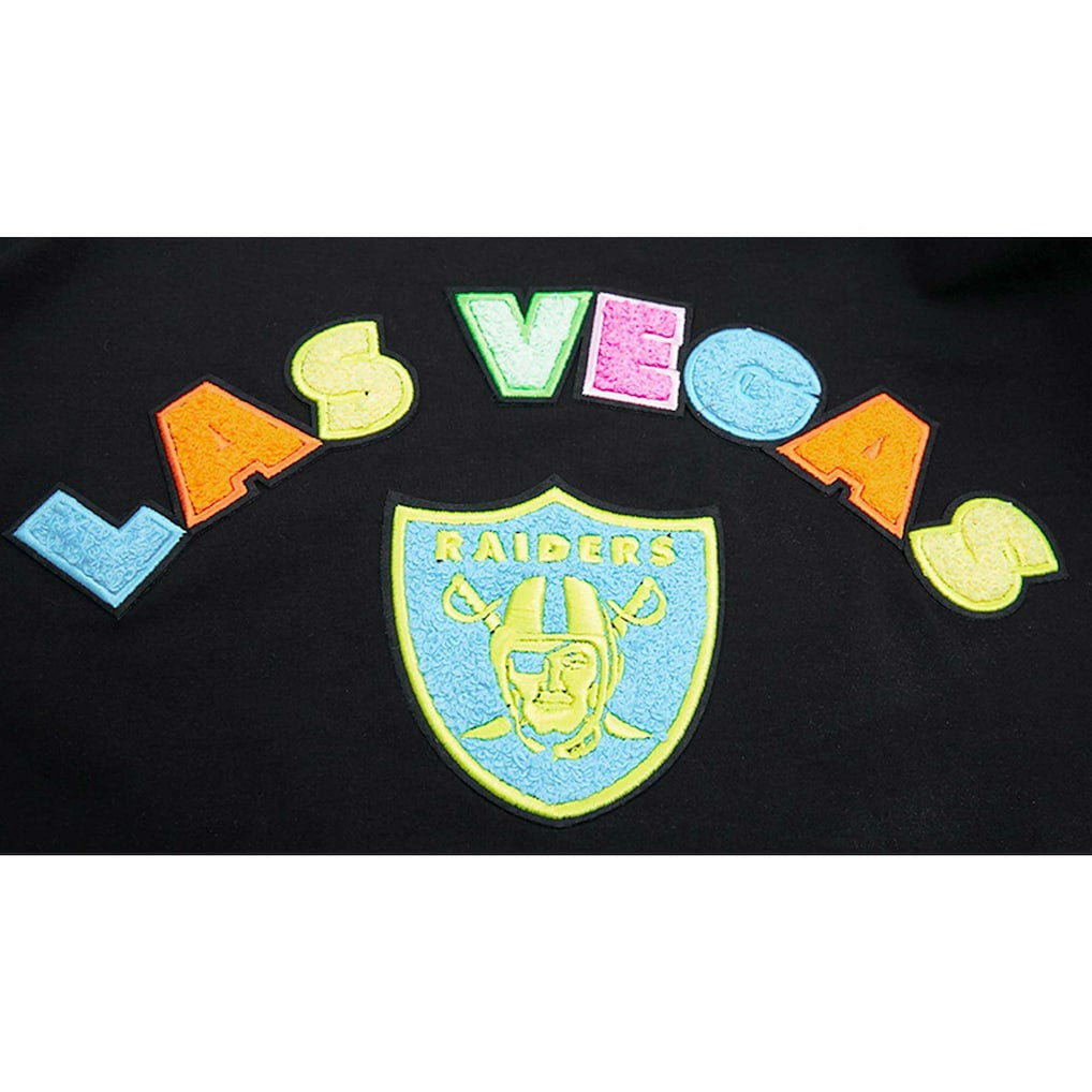 NFL Las Vegas Raiders Pro Standard Neon Graphic T-Shirt