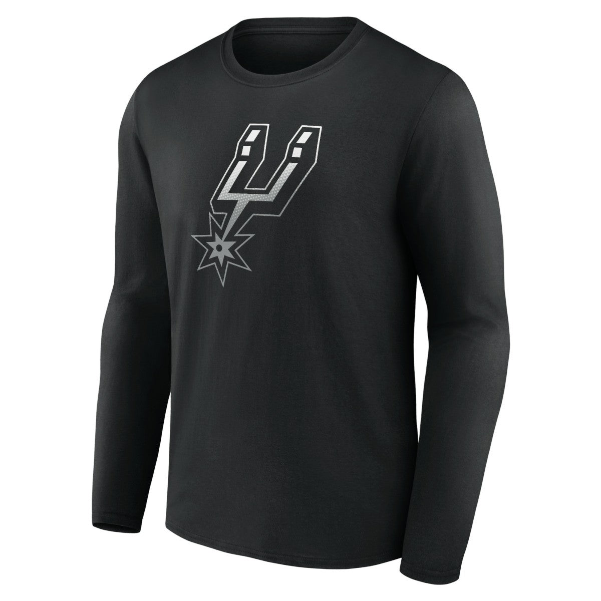 San Antonio Spurs Gradient Logo Long Sleeve T-Shirt - Black for sale