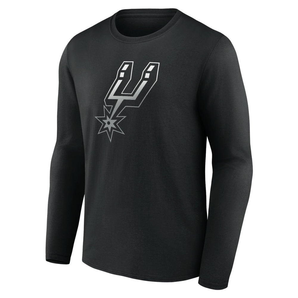 San Antonio Spurs Gradient Logo Long Sleeve T-Shirt - Black for sale