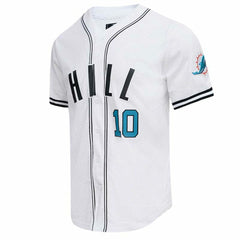 NFL Miami Dolphins Tyreek Hill  Pro Standard Mesh Baseball Button-Up T-Shirt