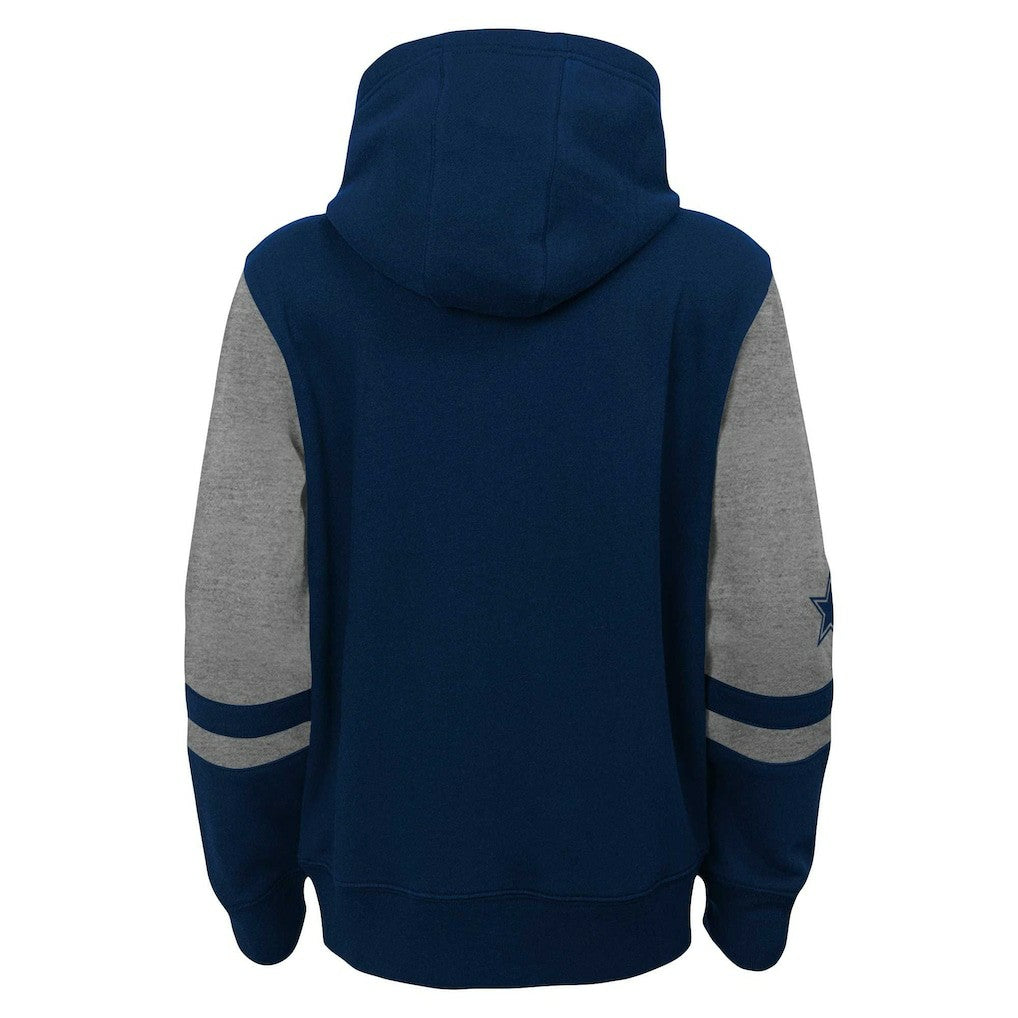 NFL Dallas Cowboys Youth Colorblock Full-Zip Hoodie