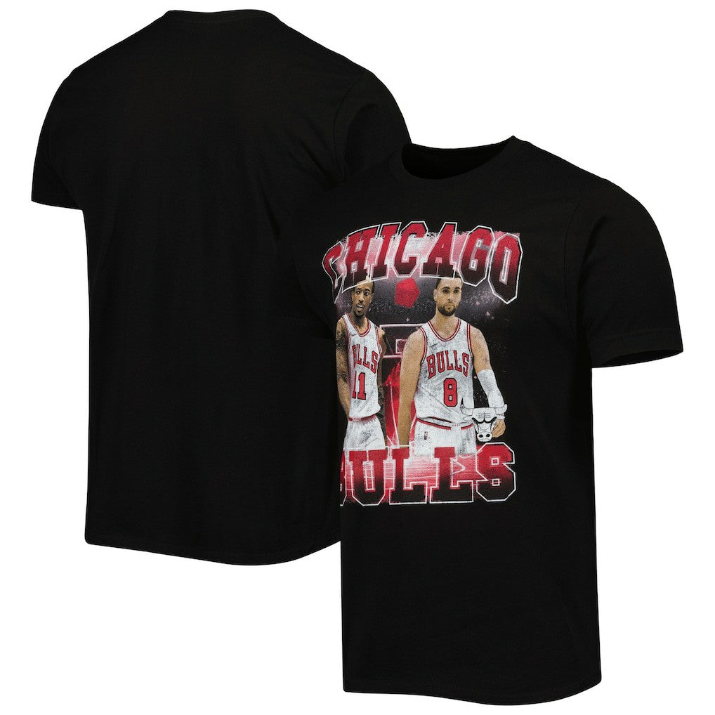 DeMar DeRozan & Zach LaVine Chicago Bulls Stadium Essentials Unisex Player Duo T-Shirt sale - Black outlet