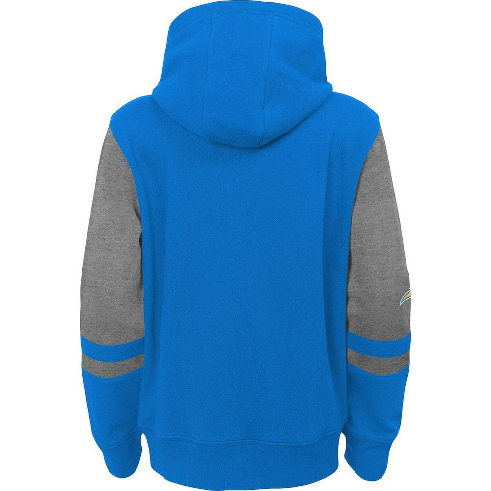 NFL Los Angeles Chargers Preschool Stadium Color Block Full-Zip Hoodie