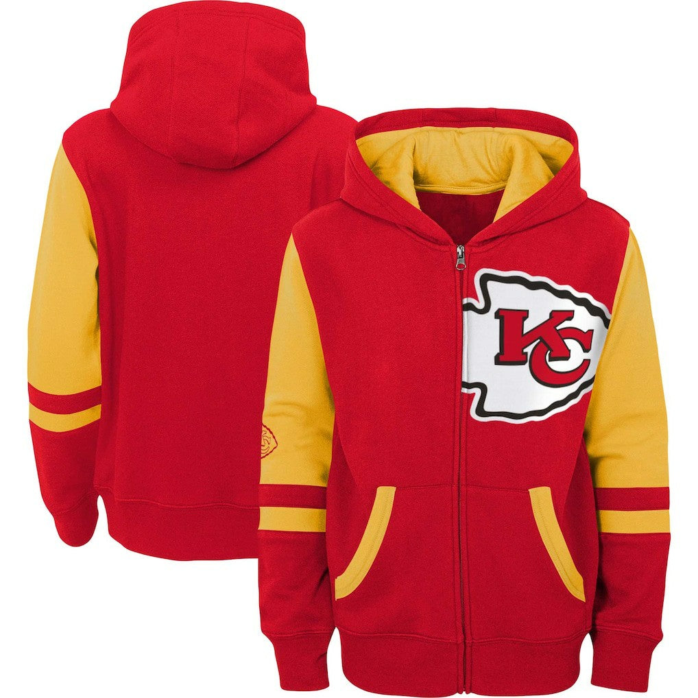 NFL Kansas City Chiefs Preschool Stadium Color Block Full-Zip Hoodie