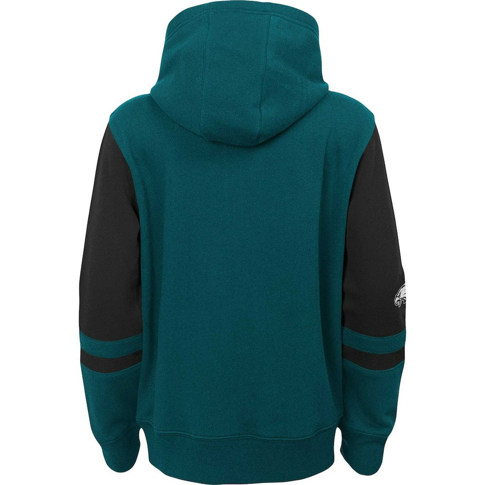 NFL Philadelphia Eagles Preschool Stadium Color Block Full-Zip Hoodie