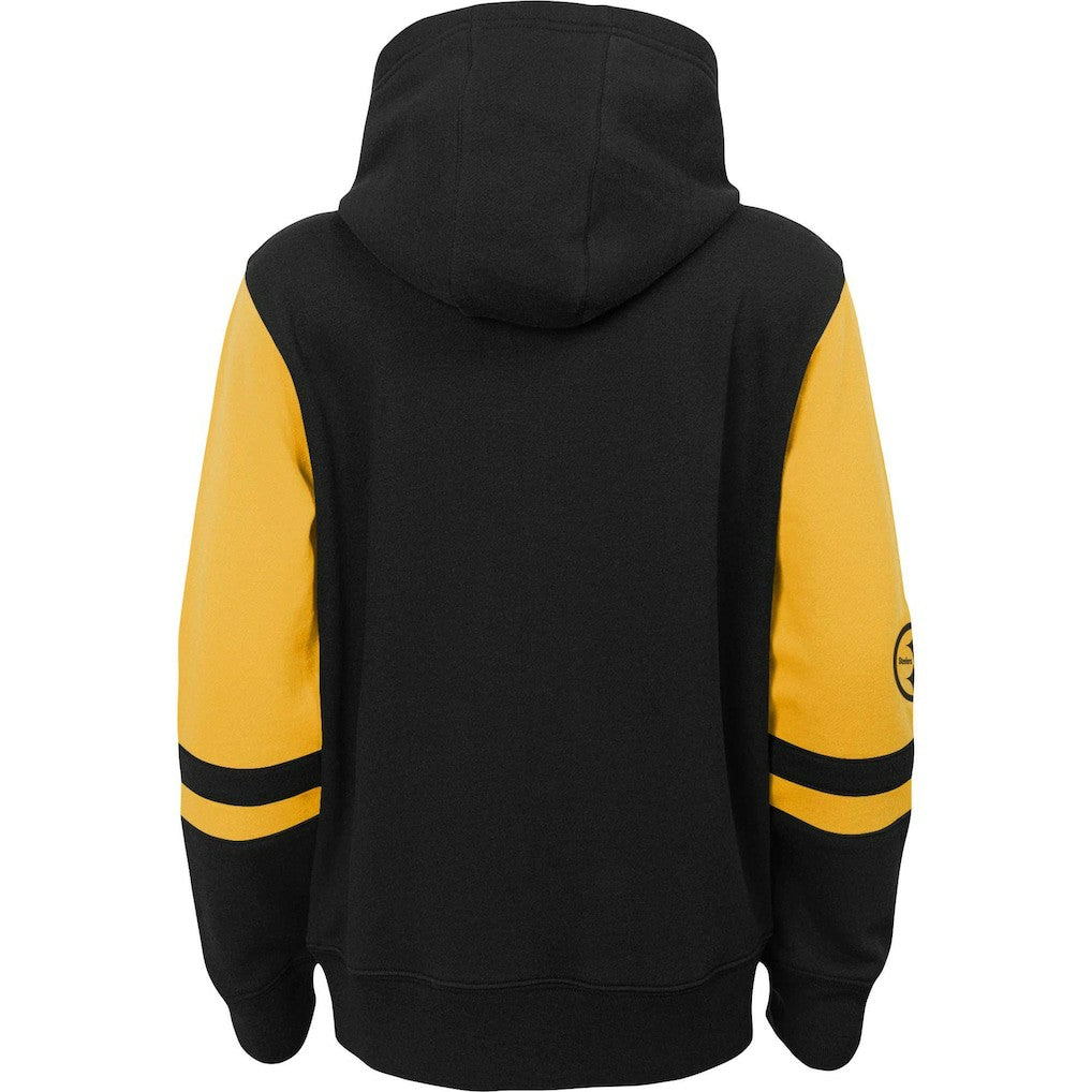 NFL Pittsburgh Steelers Preschool Stadium Color Block Full-Zip Hoodie