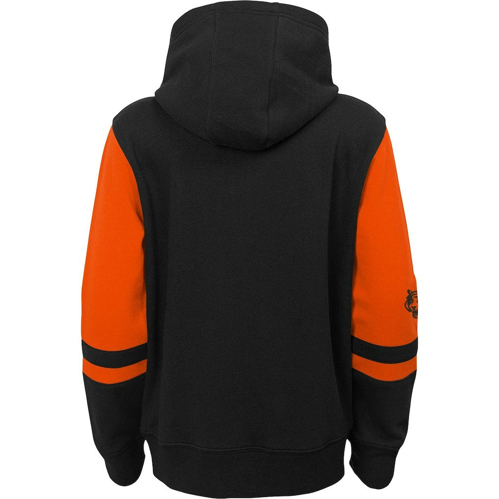 NFL Cincinnati Bengals Youth Colorblock Full-Zip Hoodie