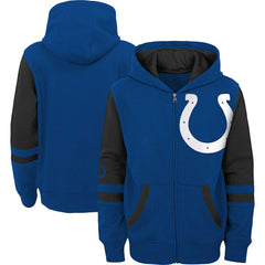 NFL Indianapolis Colts Youth Colorblock Full-Zip Hoodie