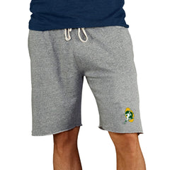 NFL Green Bay Packers Concepts Sport Throwback Logo Mainstream Terry Shorts