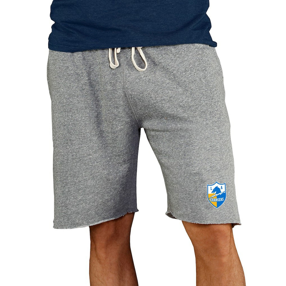 NFL Los Angeles Chargers Concepts Sport Throwback Logo Mainstream Terry Shorts