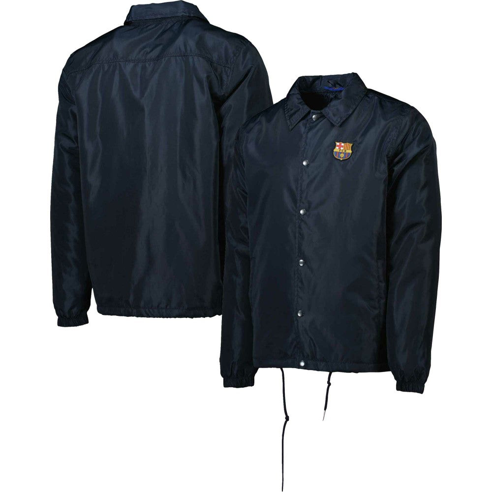 Barcelona Coaches Full-Snap Jacket / Soccer New