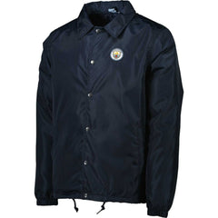 Manchester City Coaches Full-Snap Jacket / Soccer Outlet