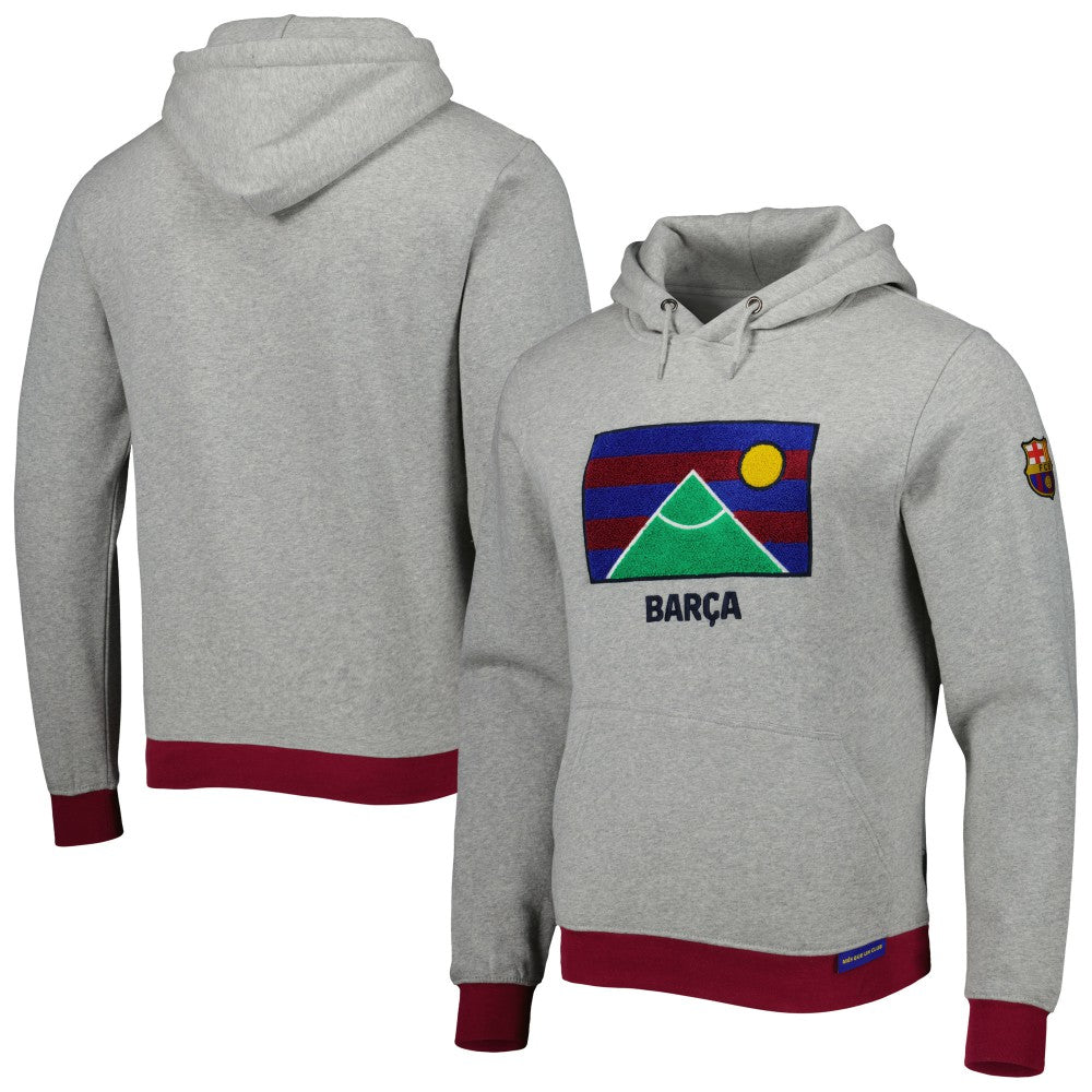Barcelona Lifestyle Pullover Hoodie / Soccer New