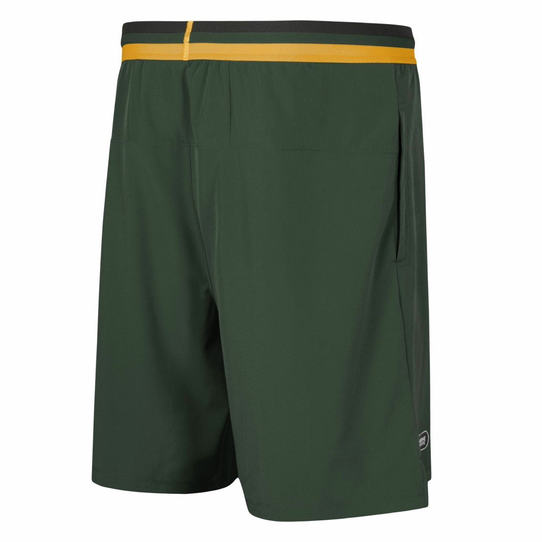 NFL Green Bay Packers Cool Down Tri-Color Elastic Training Shorts