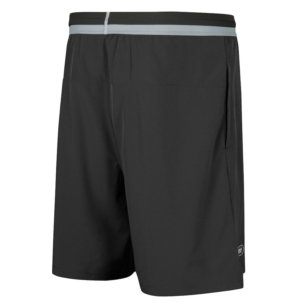 NFL Las Vegas Raiders Cool Down Tri-Color Elastic Training Shorts