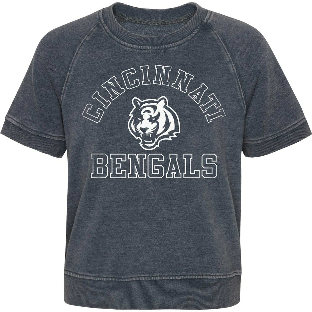 NFL Cincinnati Bengals Girls Juniors Cheer Squad Raglan T-Shirt