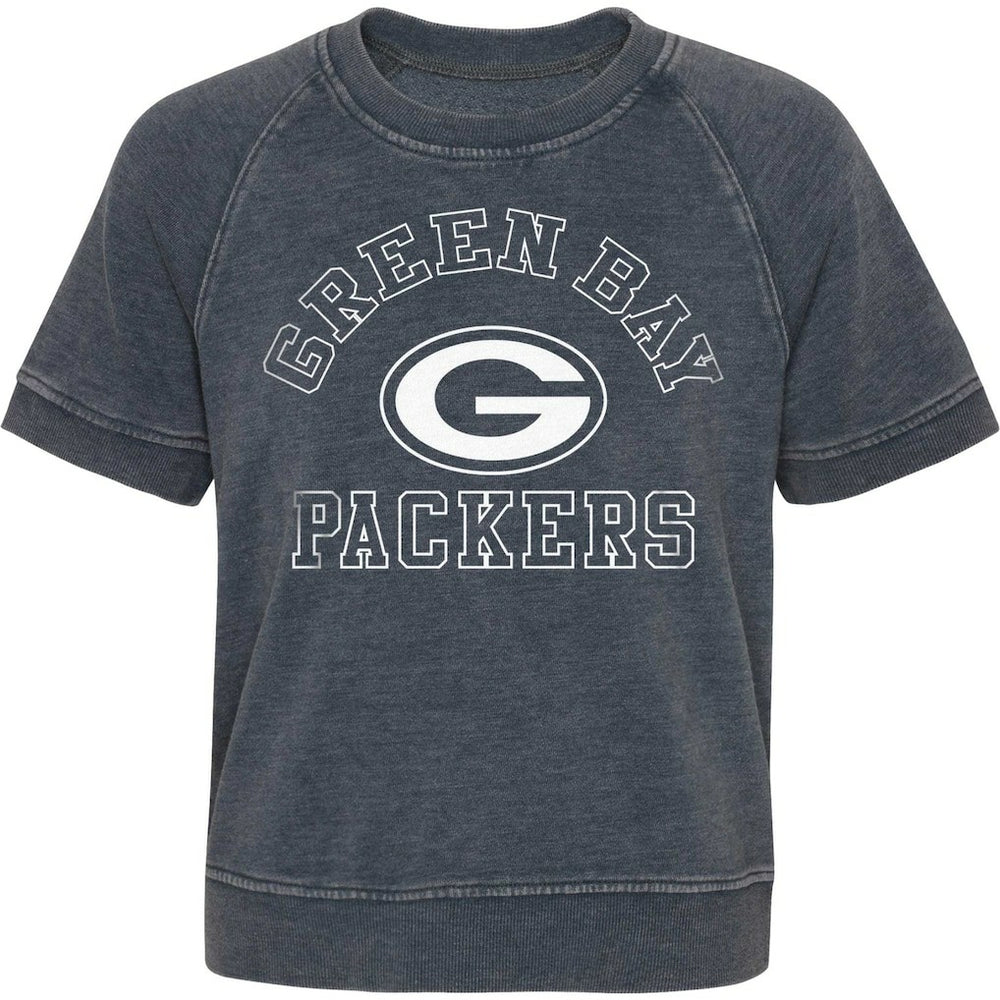 NFL Green Bay Packers Girls Juniors Cheer Squad Raglan T-Shirt