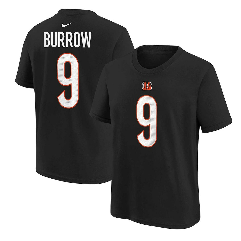 NFL Cincinnati Bengals Joe Burrow  Youth Player Name & Number T-Shirt