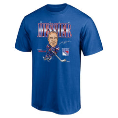 Mark Messier New York Rangers Player Caricature T-Shirt
