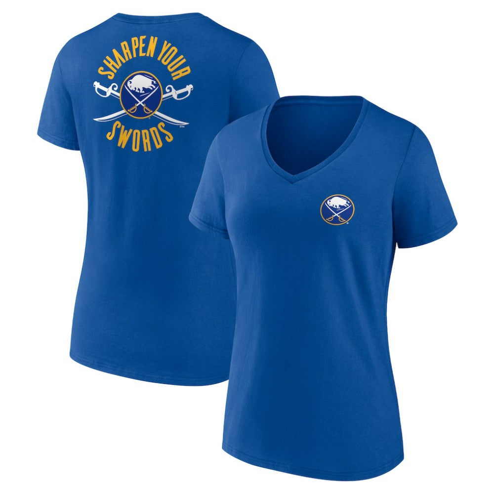 Buffalo Sabres Women's Territorial V-Neck T-Shirt