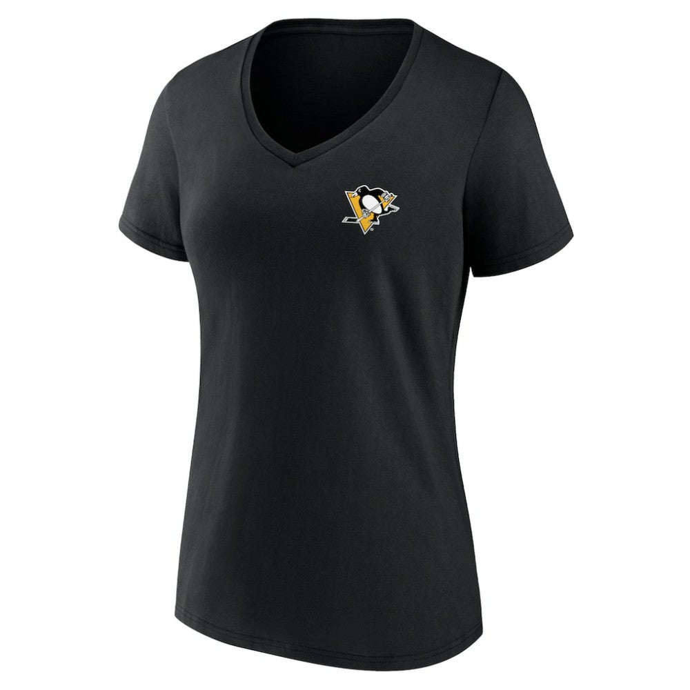 Pittsburgh Penguins Women's Territorial V-Neck T-Shirt